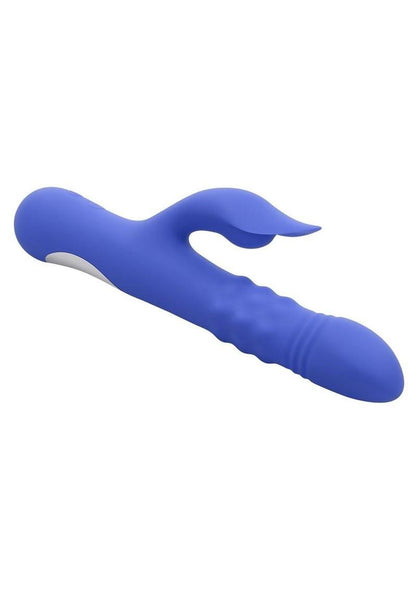 Pop Goes The O Rechargeable Silicone Triple Motor Thrusting Rabbit Vibrator