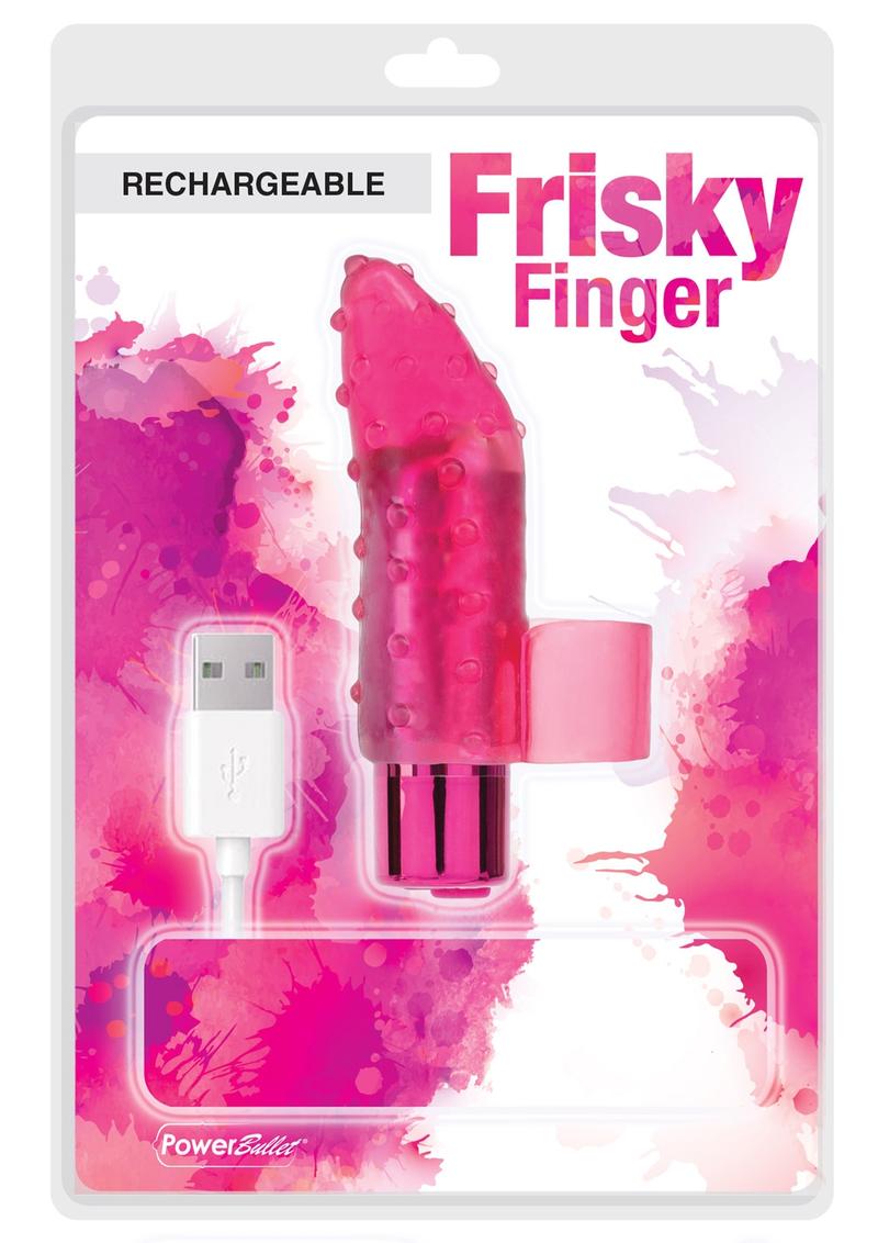 Powerbullet Frisky Finger Rechargeable Finger Massager