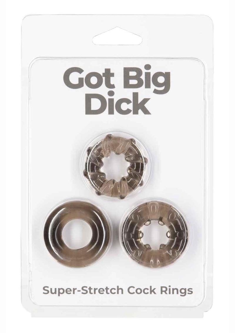 Powerbullet Got Big D Super Stretch Cock Rings