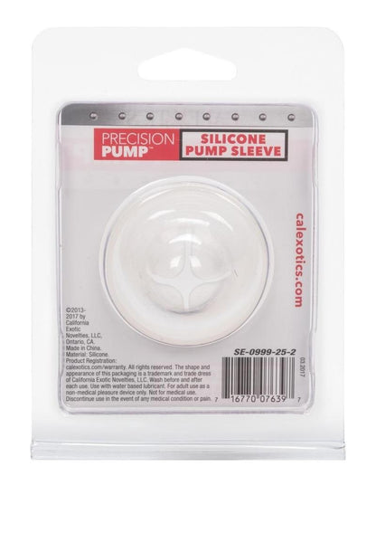 Precision Pump Silicone Pump Sleeve - Clear
