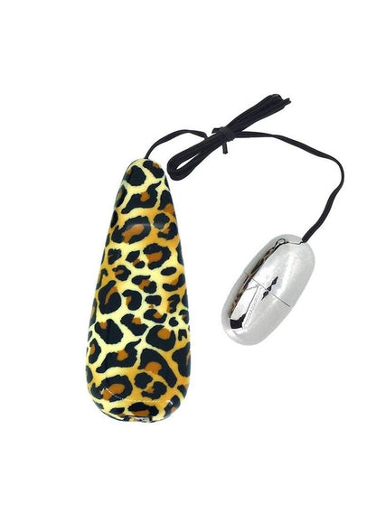 Primal Instinct Bullet with Remote Control - Animal Print/Leopard