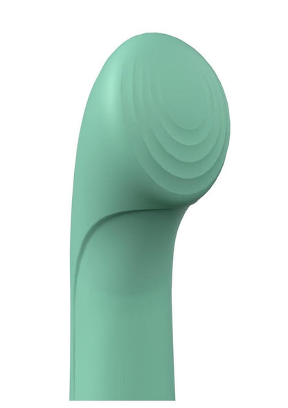 Primo G-Spot Rechargeable Silicone Vibrator - Teal