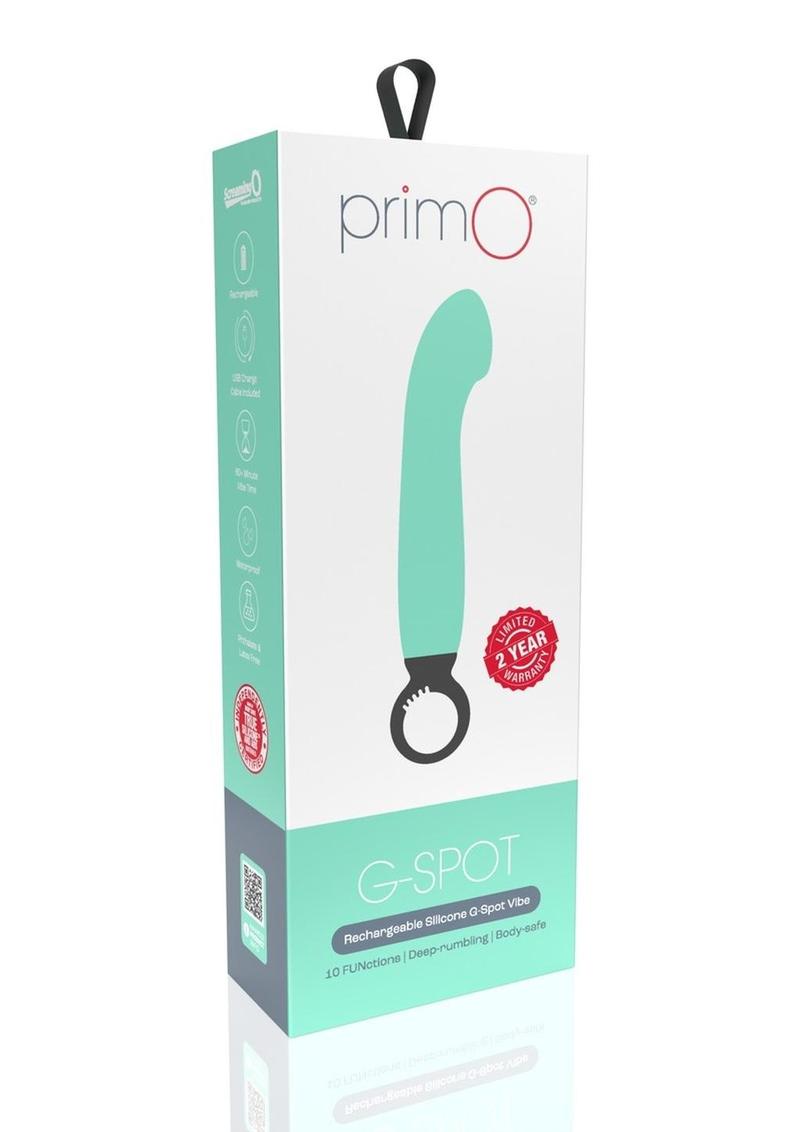 Primo G-Spot Rechargeable Silicone Vibrator