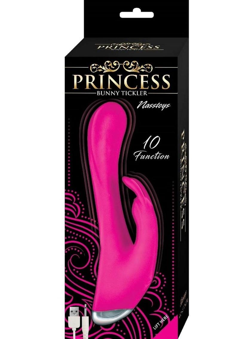 Princess Bunny Tickler Rechargeable Silicone Rabbit Vibrator