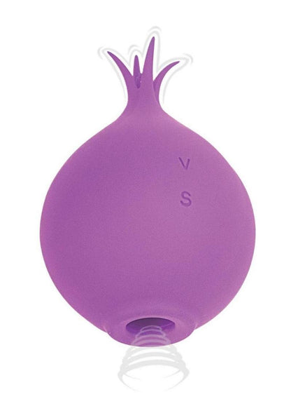 Princess Clit-Tastic Rechargeable Silicone Suction Tickler - Lavender/Purple