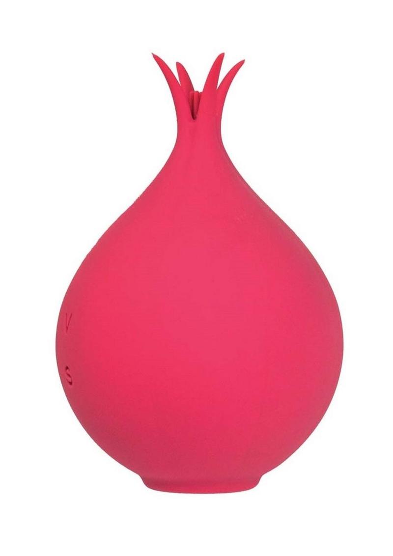 Princess Clit-Tastic Rechargeable Silicone Suction Tickler - Red