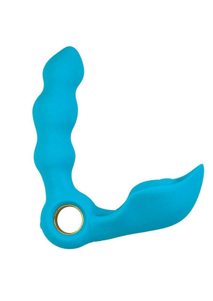 Princess Euphoria Silicone Rechargeable Vibrator - Blue