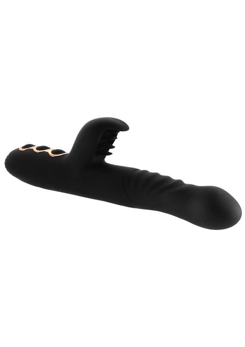 Princess Silicone Rechargeable Heat-Up Thruster - Black