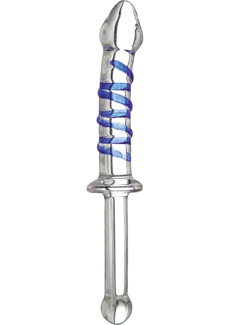 Prisms Nyasa Glass Thrusting Wand - Blue