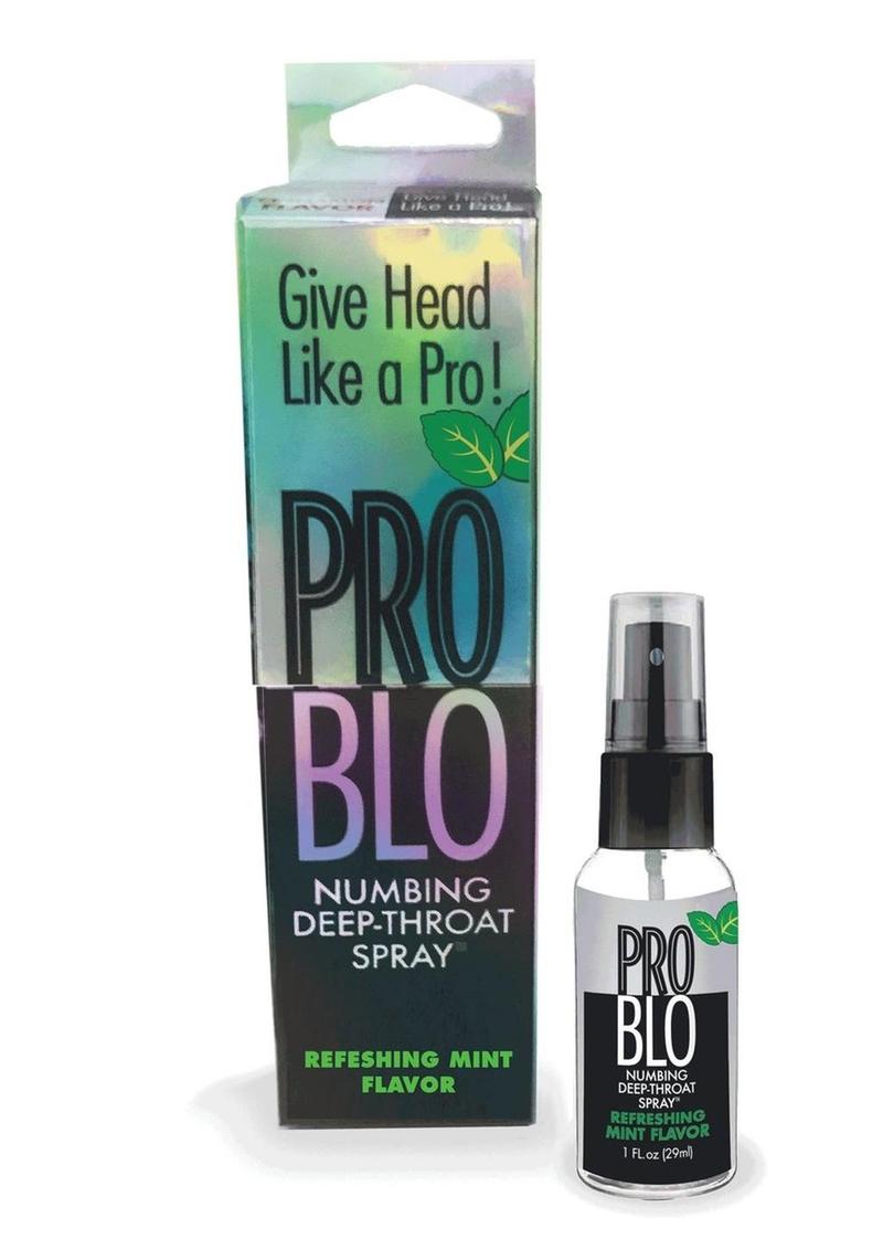 Problo Numbing Deep-Throat Spray 1oz - Refreshing Mint