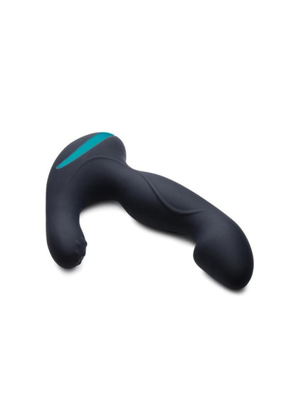 Prostatic Play Mega Maverick Rechargeable Silicone Rotating Vibrating Prostate Stimulator - Black