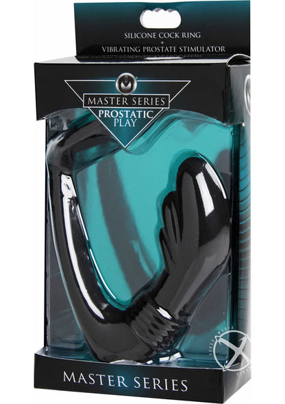 Prostatic Play Nova Silicone Cock Ring and Vibrating Prostate Stimulator