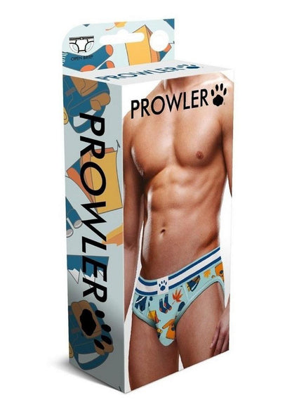 Prowler Autumn Scene Open Brief - Blue/Orange - XLarge