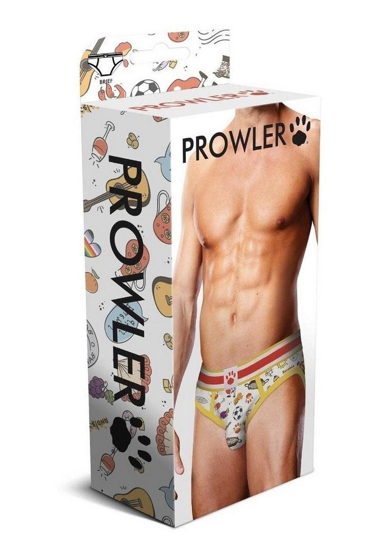 Prowler Barcelona Brief - Multicolor/White - Large