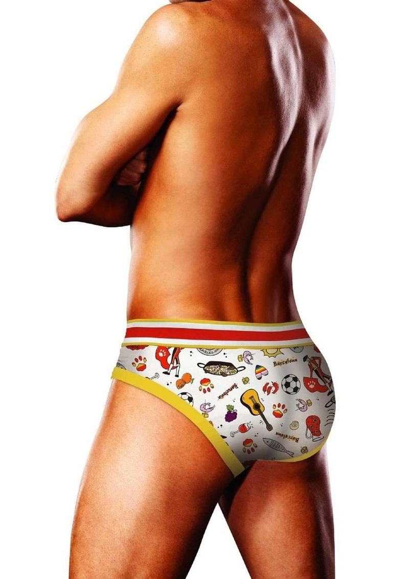 Prowler Barcelona Brief - Multicolor/White - Small