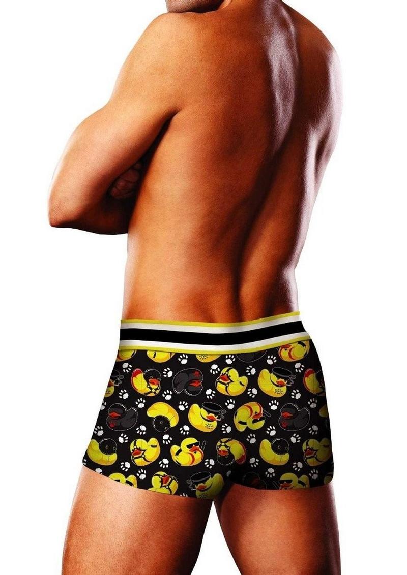 Prowler BDSM Rubber Ducks Trunk - Black/Yellow - Small