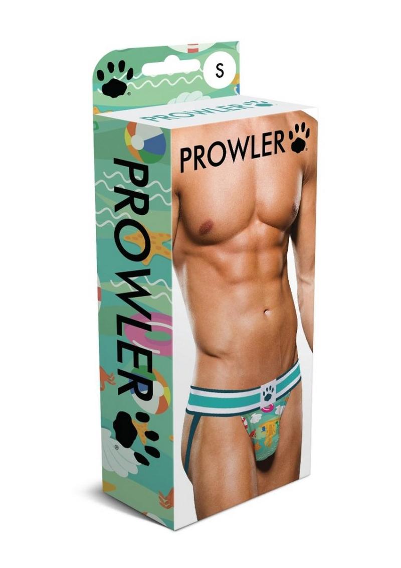 Prowler Beach Jock - Aqua/Green - Large