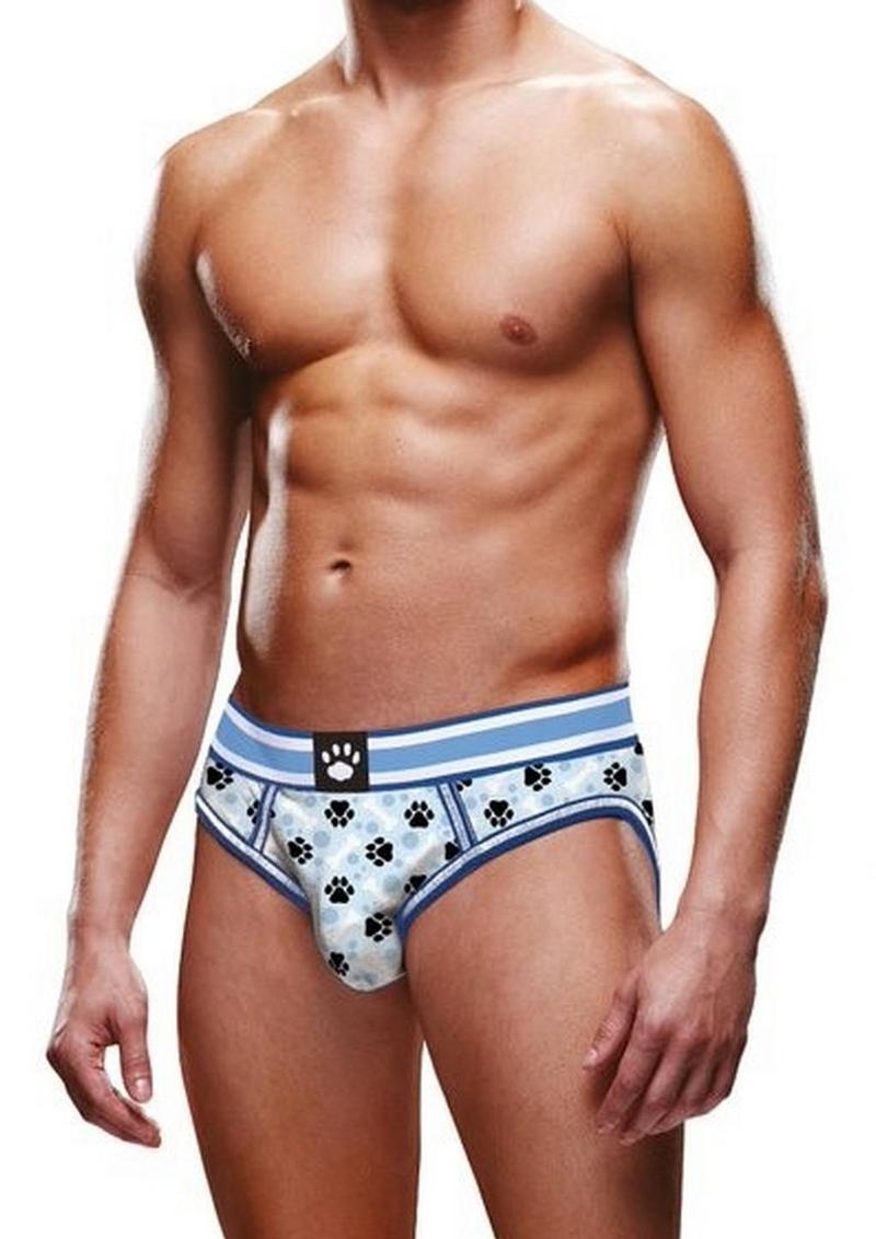 Prowler Blue Paw Open Brief