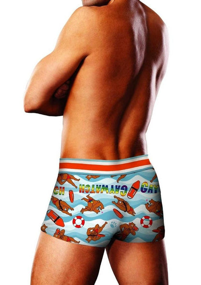 Prowler Gaywatch Bears Trunk - Blue/Orange - Large