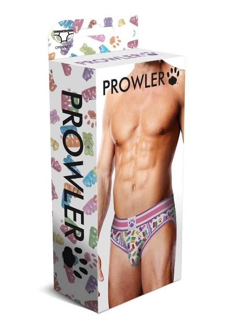 Prowler Gummy Bears Open Brief - Multicolor/White - Medium