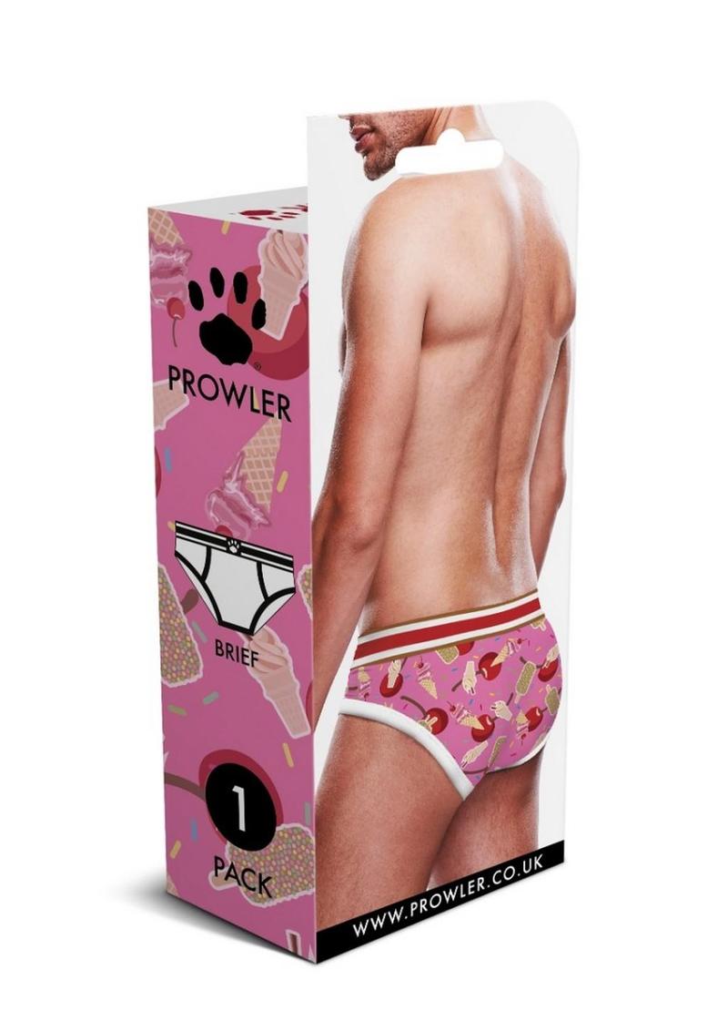 Prowler Ice Cream Brief - Pink - Medium