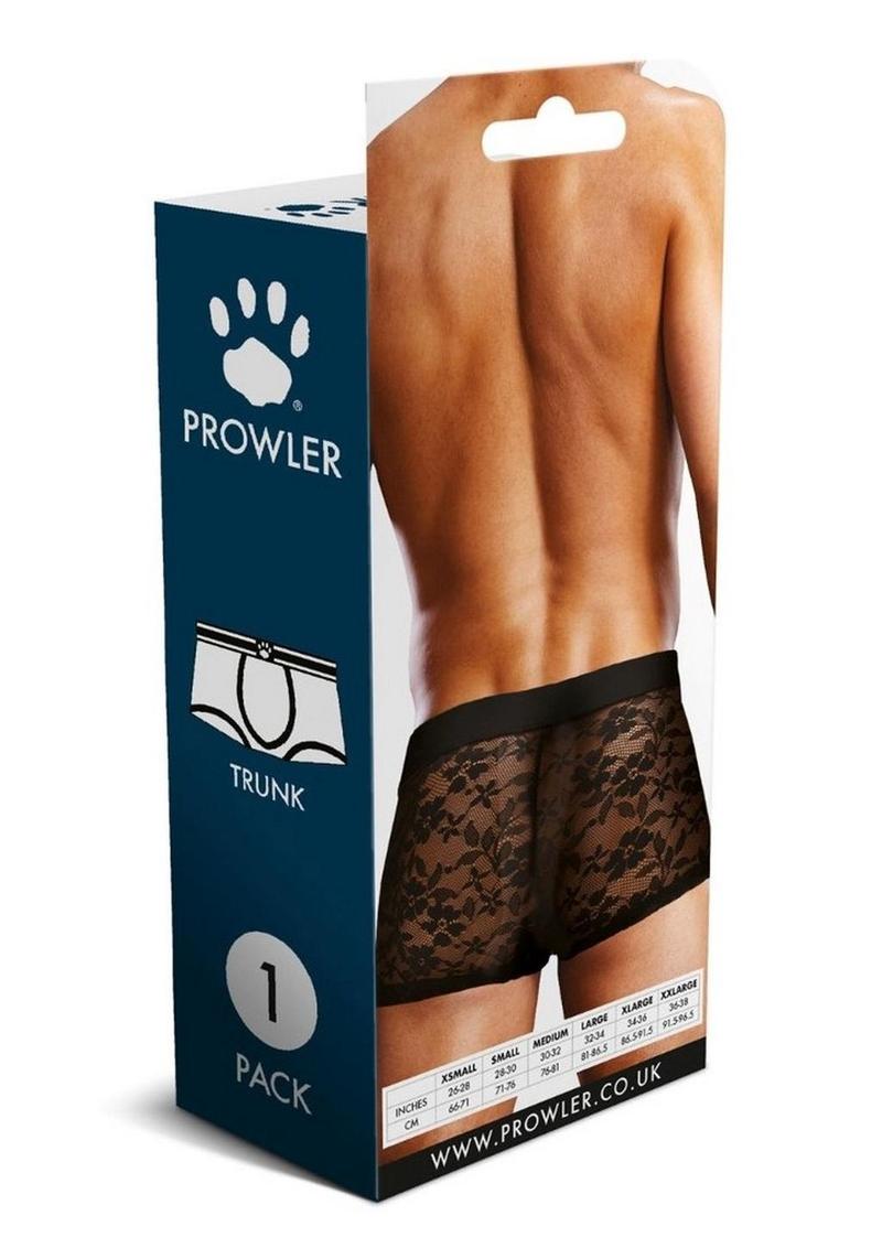 Prowler Lace Trunk - Black - Large