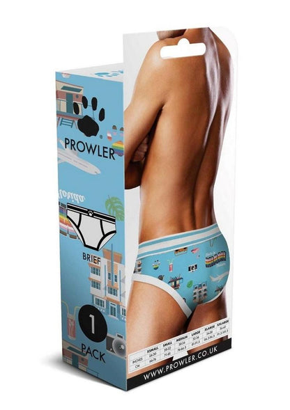 Prowler Miami Brief - Blue/Multicolor - XSmall