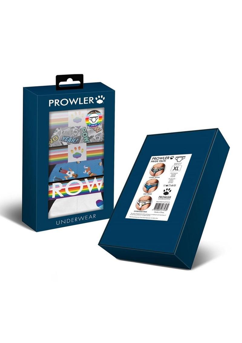 Prowler Pride Brief Collection - Multicolor - XLarge - 3 Pack