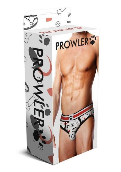 Prowler Puppie Print Brief - Black/White - XXLarge