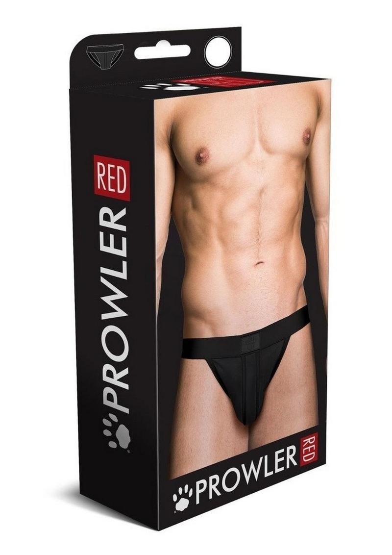 Prowler Red Ass-Less Jock - Black - Medium