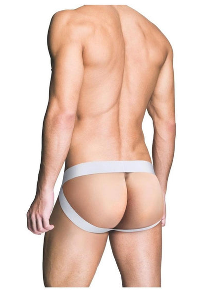 Prowler Red Ass-Less Jock - Black/White - Medium