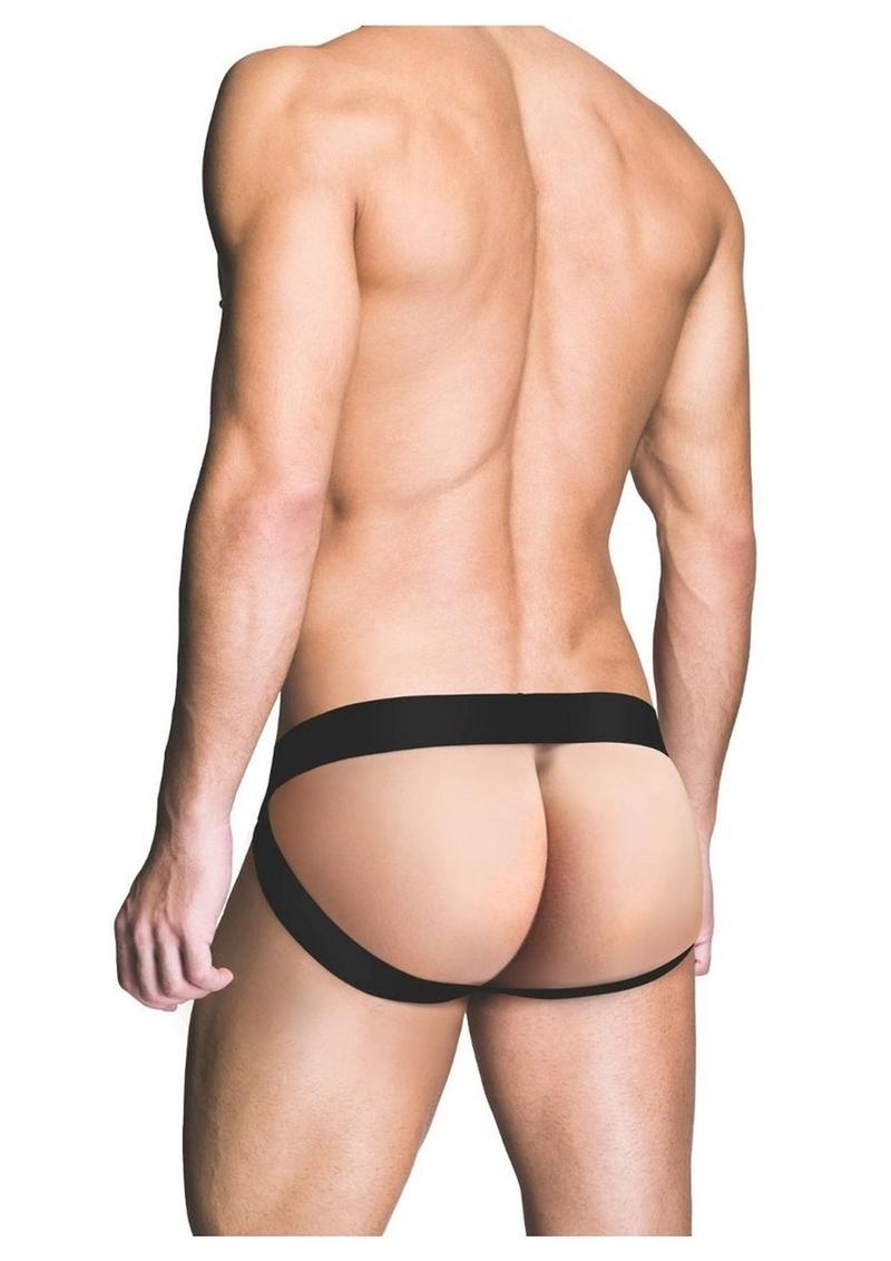 Prowler Red Ass-Less Jock - Black - Small