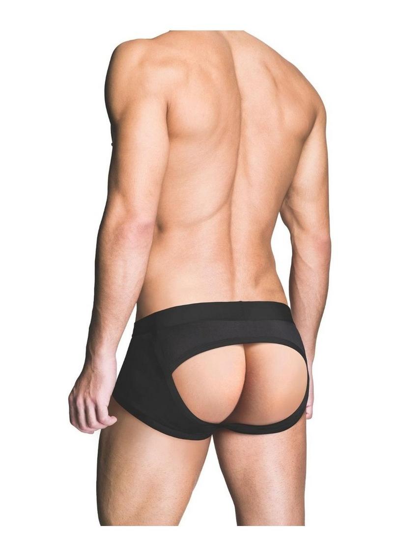 Prowler Red Ass-Less Trunk - Black - Small