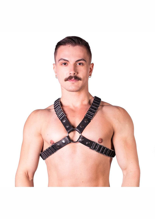 Prowler Red Ballistic Harness - Black/Multicolor/Silver - Small