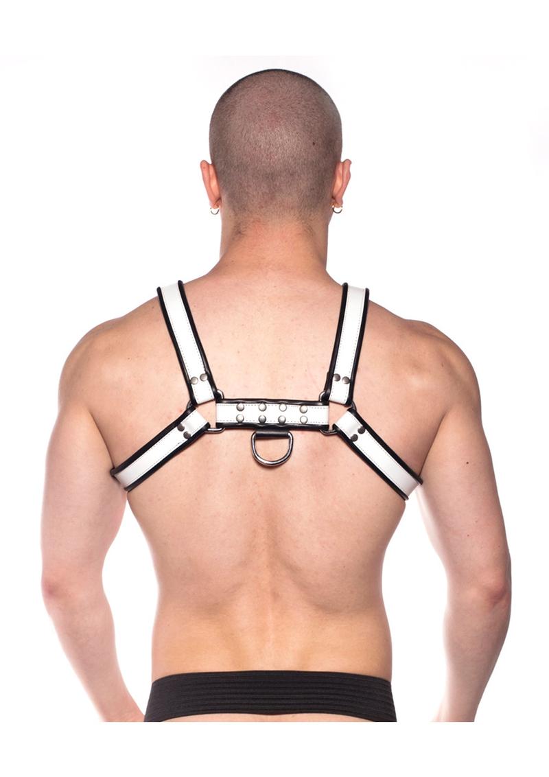 Prowler Red Bull Harness - Black/White - Small