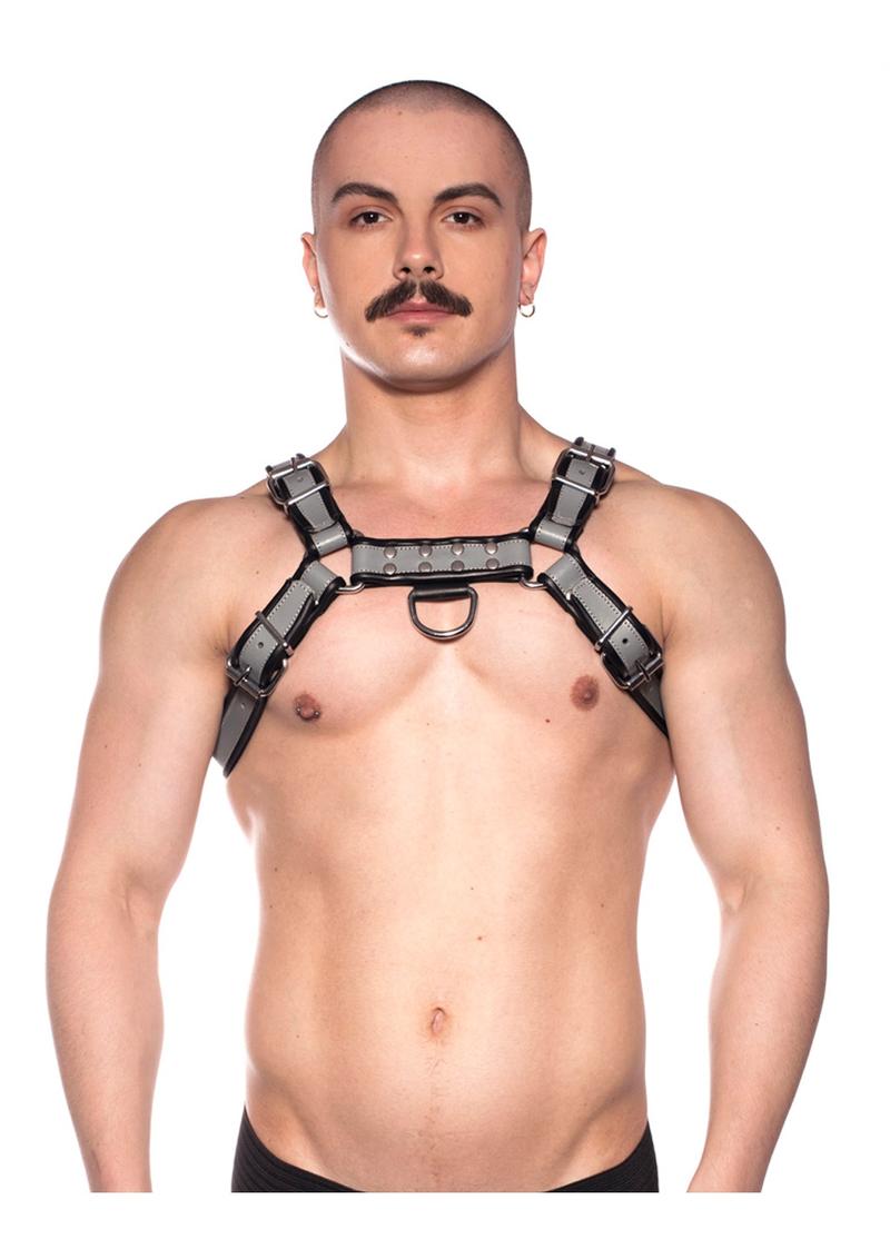 Prowler Red Bull Harness - Black/Gray/Grey - XXLarge