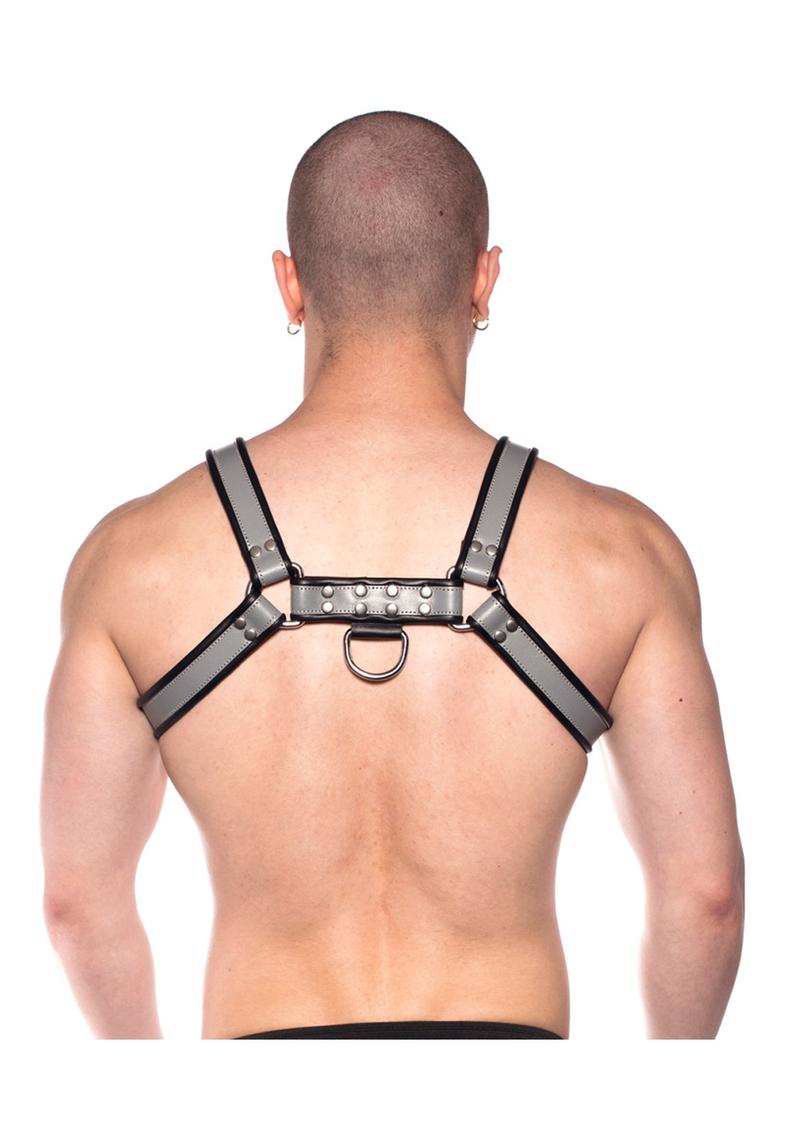 Prowler Red Bull Harness - Black/Gray/Grey - XXLarge