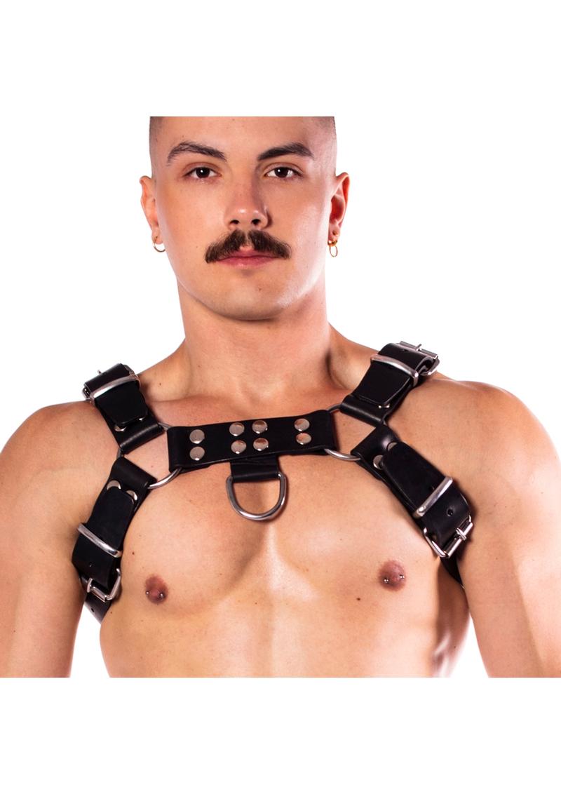 Prowler Red Butch Harness Premium - Black/Multicolor - XXLarge