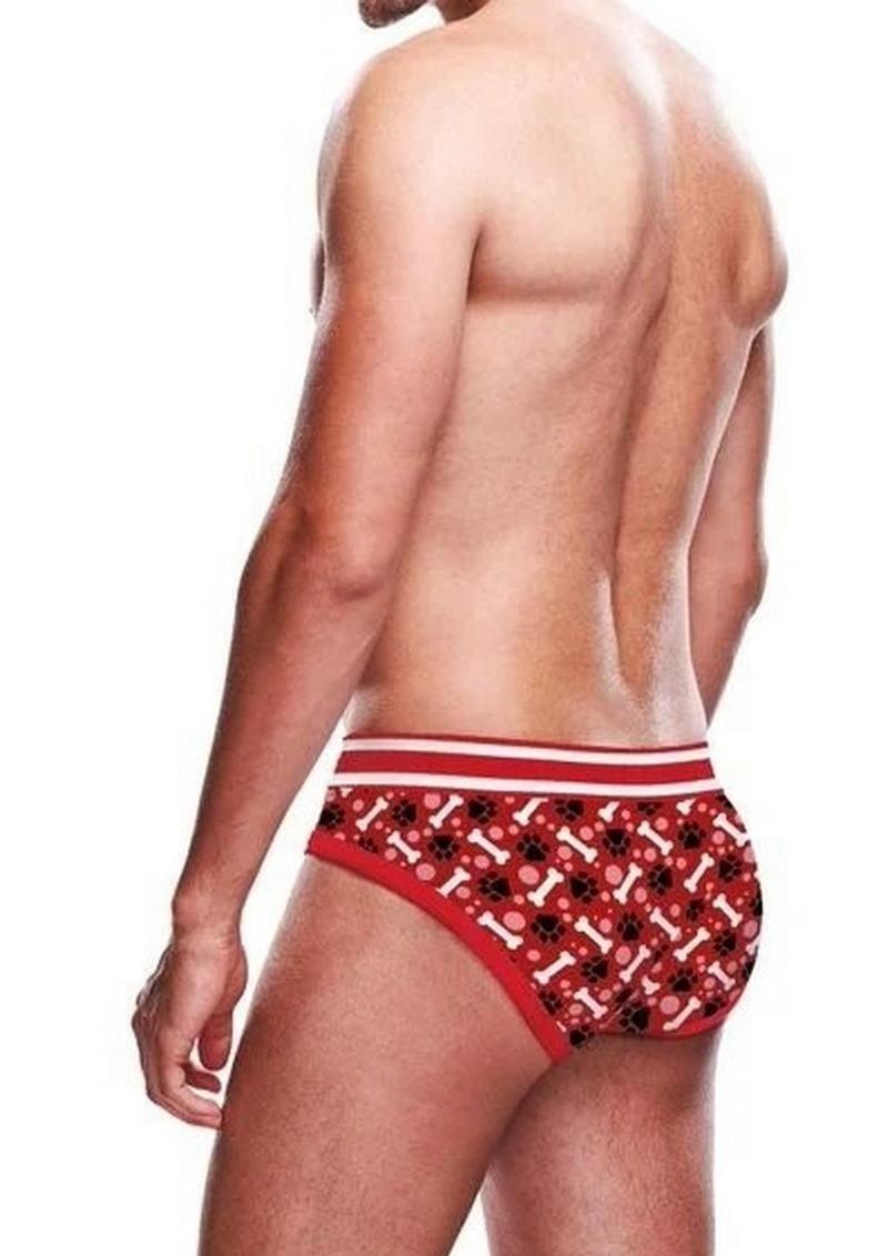 Prowler Red Paw Brief - Red/White - Large