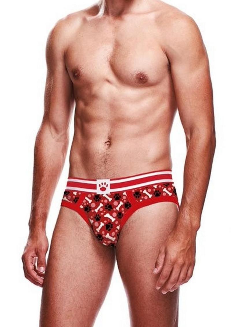 Prowler Red Paw Brief - Red/White - Small