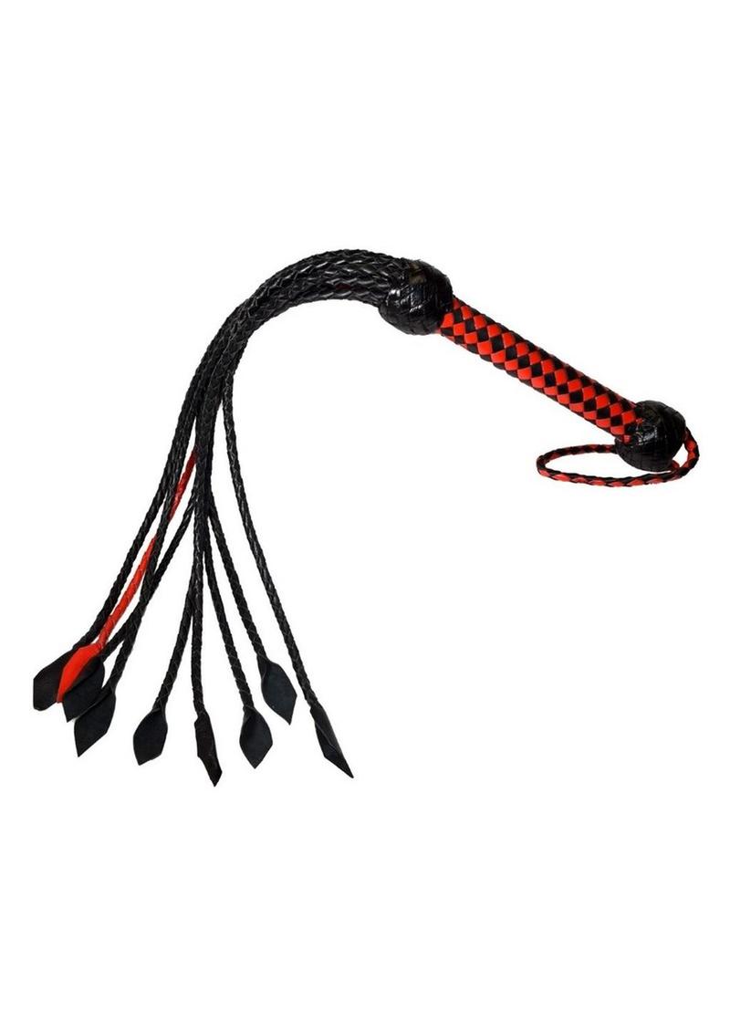 Prowler Red Short Handle Flogger