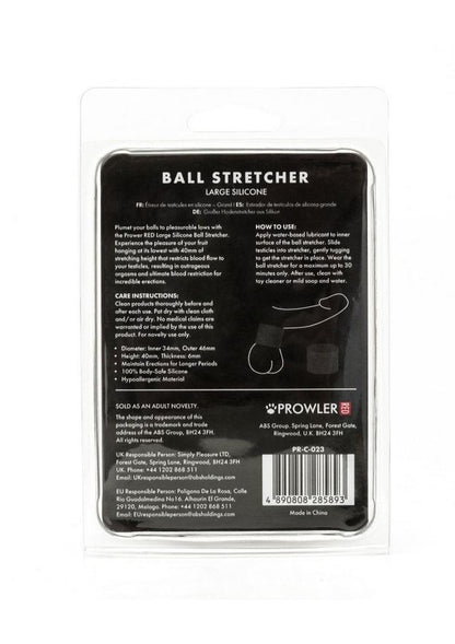 Prowler Red Silicone Ball Stretcher