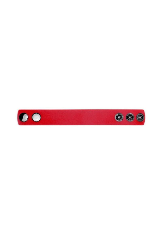 Prowler Red Silicone Cock Strap - Red