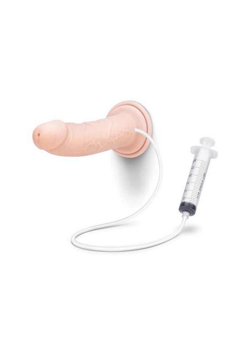 Prowler Red Ultra Cock Realistic Squirting Dildo - Vanilla - 8in