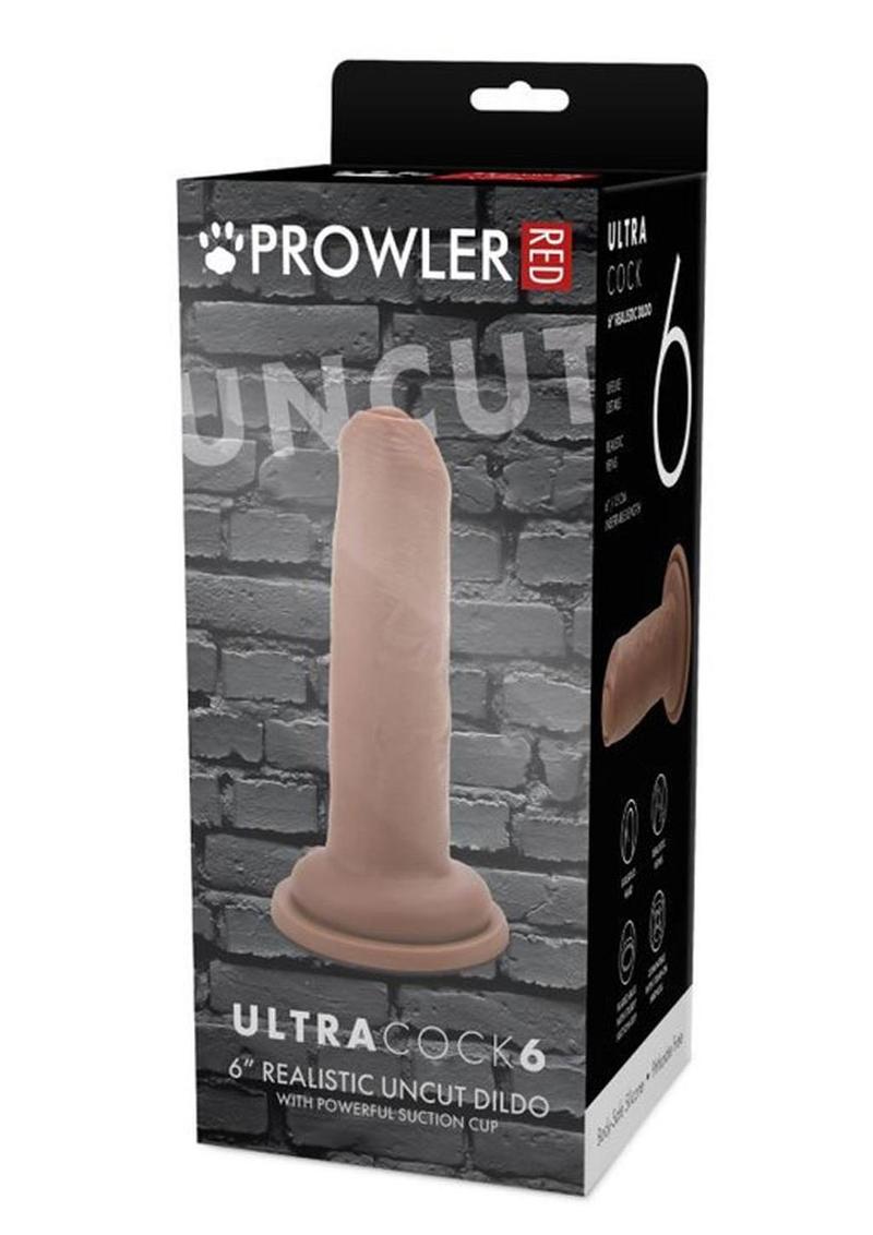 Prowler Red Uncut Ultra Cock Realistic Dildo