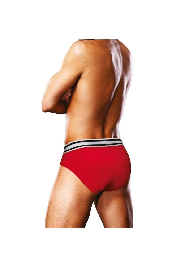 Prowler Red/White Brief - Red/White - XLarge