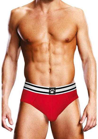 Prowler Red/White Open Brief