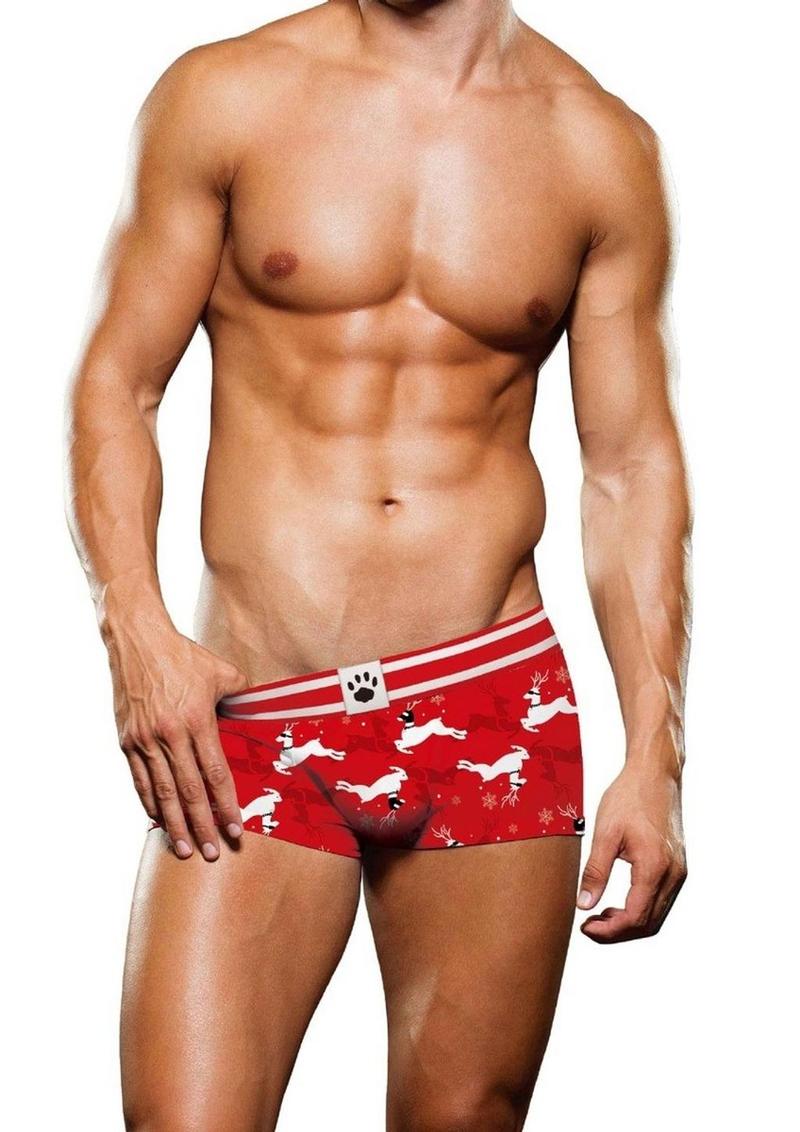 Prowler Reindeer Trunk - Black/Red - XSmall