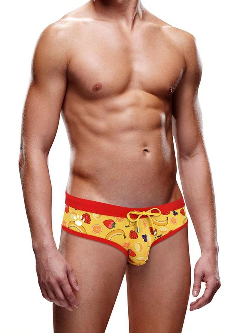 Prowler Swim Brief Fruit - Yellow - Large