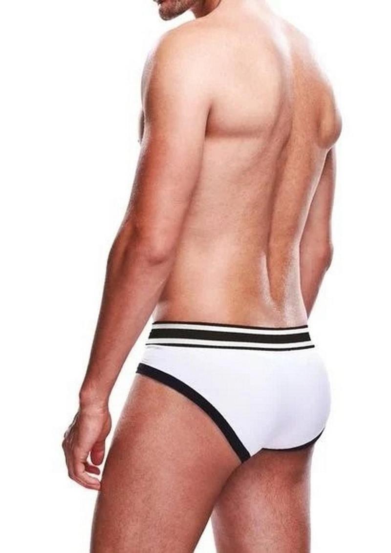 Prowler White/Black Brief - Black/White - Small